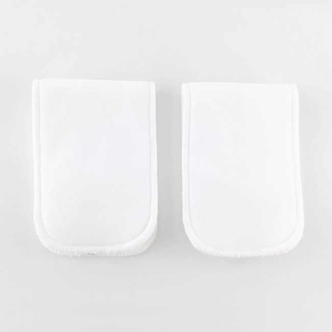 2 Microfiber pads - One layer