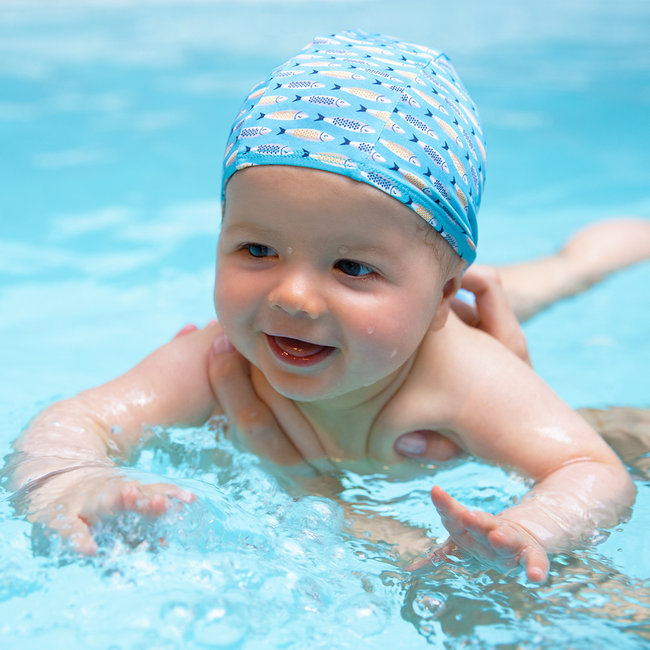 bebe swim hat
