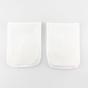 two washable absorbent pads