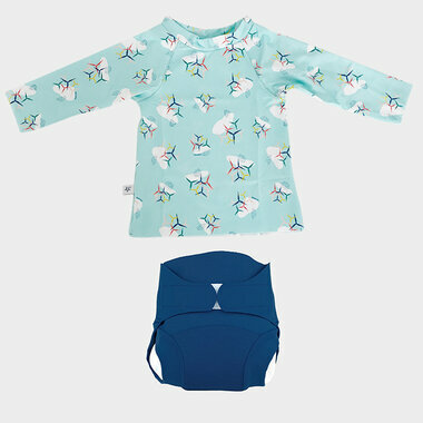 Eole Shirt and Nautilus Swimsuit Set