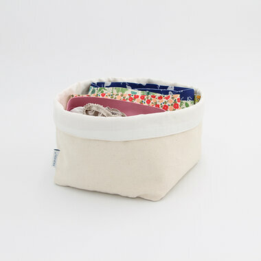 Organic cotton basket