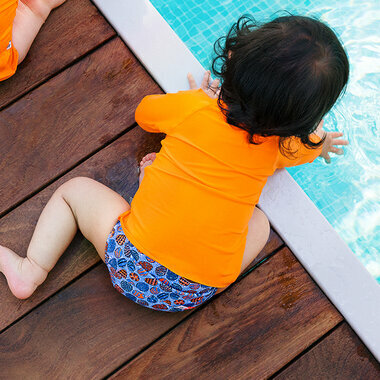 UV swim Shirt - Abricot
